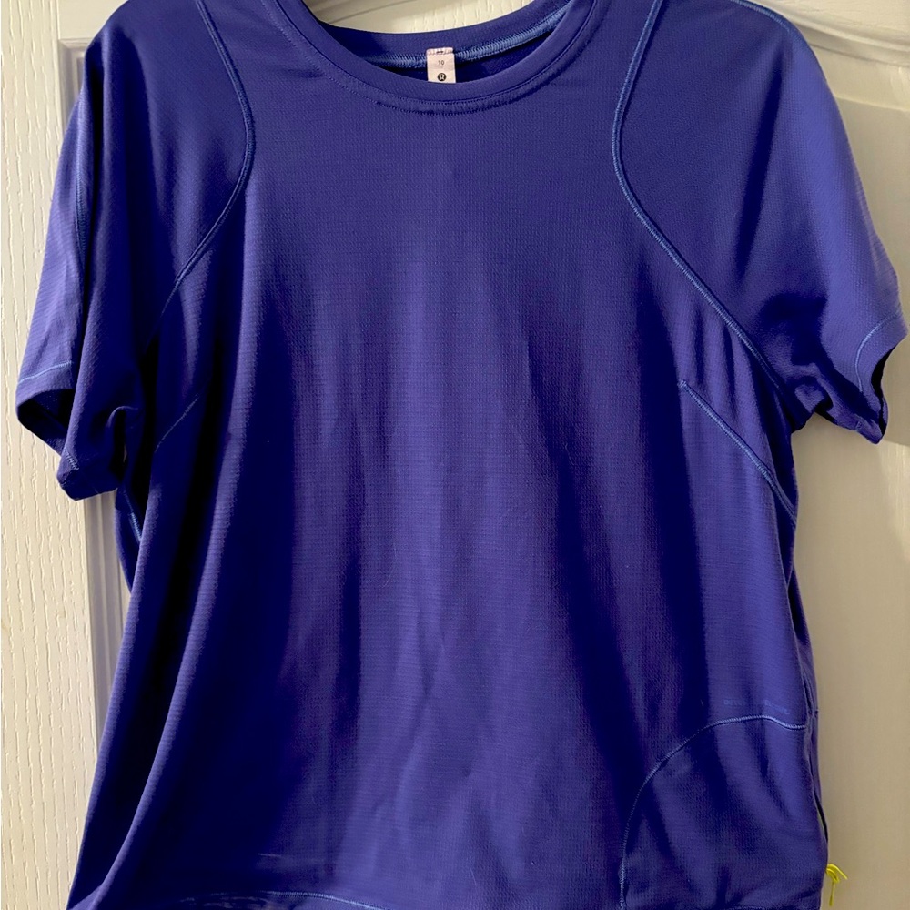 Lululemon Hiking Shirt, purple-Size 10